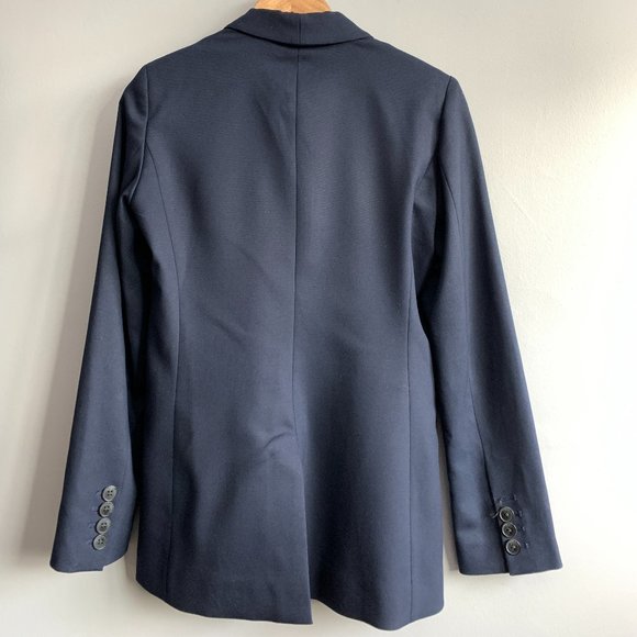 GAP Oversized Navy Blazer Like New - Picture 4 of 4